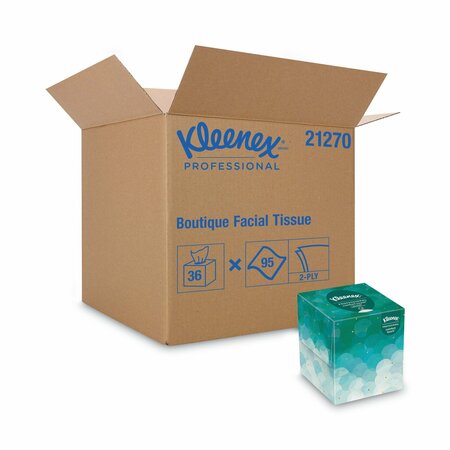 KLEENEX 2 Ply Tissues, 95 per box Sheets 21270CT